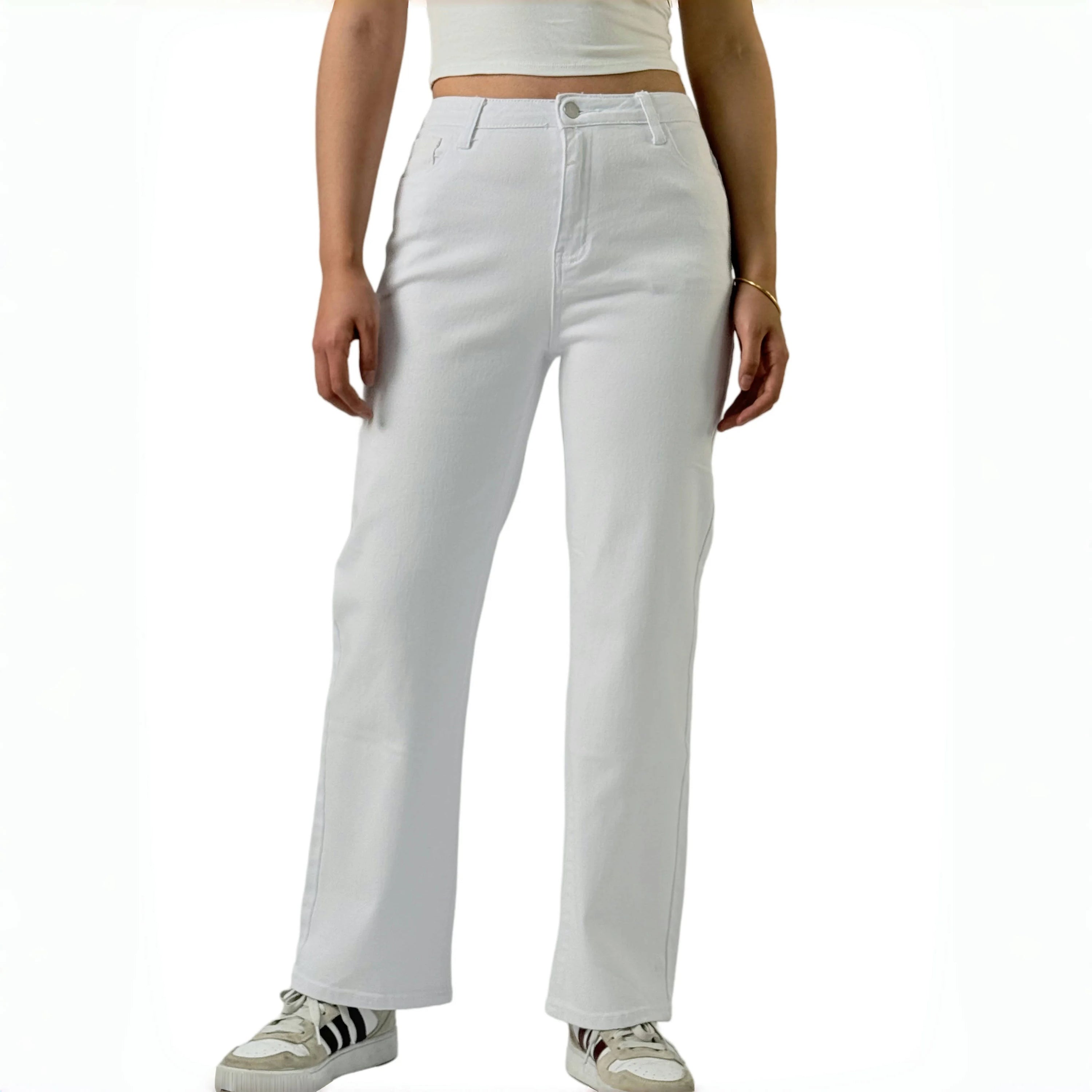 Y2K White Classic women&