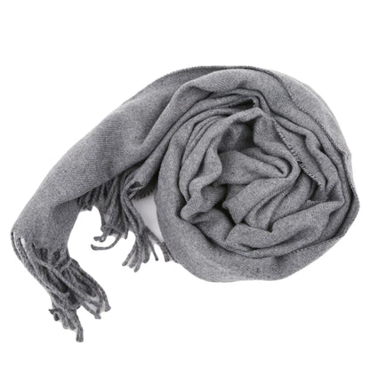 Tassel Scarfs Imitation Cashmere Men Solid Color Fashions Winter Warmth Windproof Thickened Elongated Scarf Women&