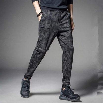 Mens Joggers Casual Pants Fitness Men Sportswear Tracksuit Bottoms Skinny Sweatpants Trousers Black Gyms Jogger Track Pants