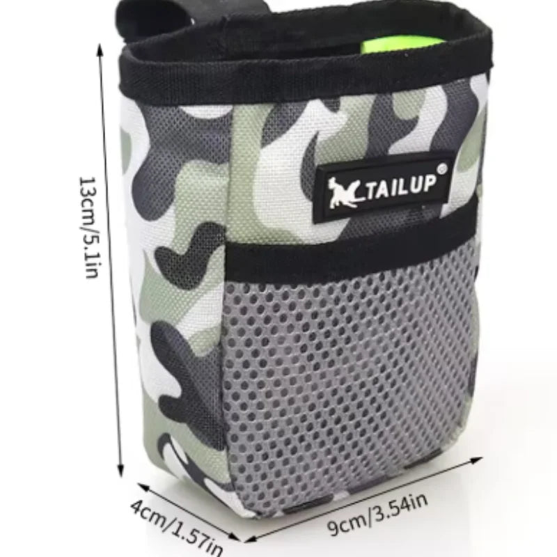 Durable Outdoor Portable Dog Snack Training Bag Large Capacity Wear-Resistant Waist Bag for Puppy Pet Supplies