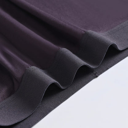 Solid color simple bamboo fiber men&
