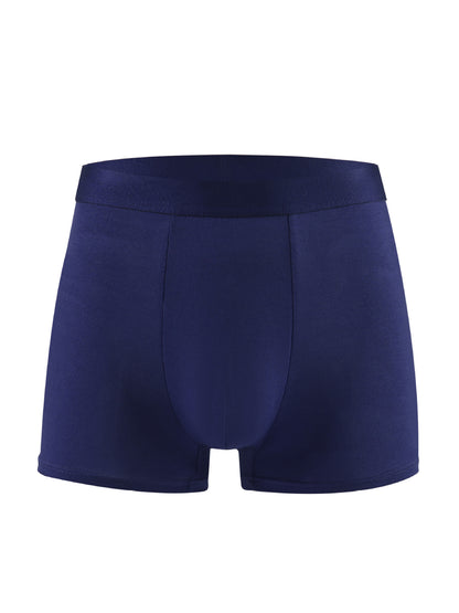 Solid color simple bamboo fiber men&