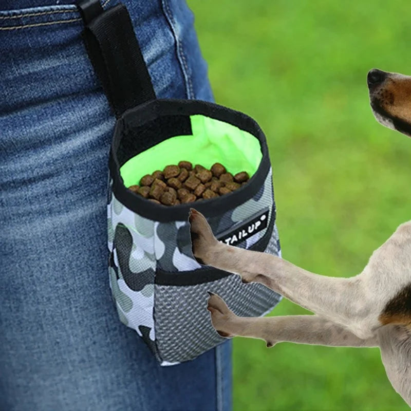 Durable Outdoor Portable Dog Snack Training Bag Large Capacity Wear-Resistant Waist Bag for Puppy Pet Supplies